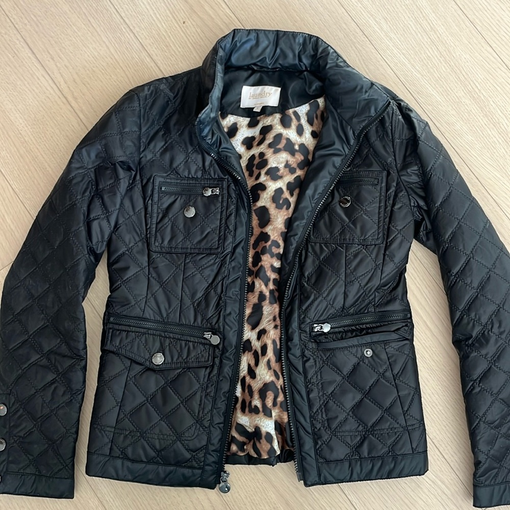 Laundry Shelli Segal Zip Up Jacket
